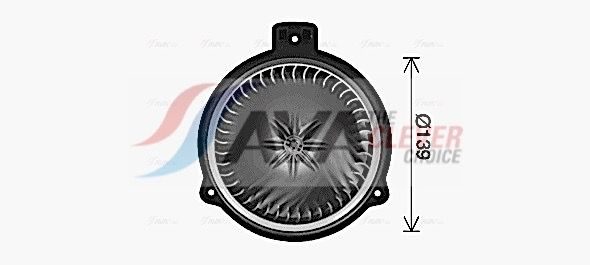 Вентилятор салону AVA QUALITY COOLING KA8309 - zapix