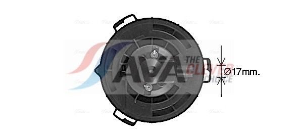 Вентилятор салону AVA QUALITY COOLING MZ8297 - zapix