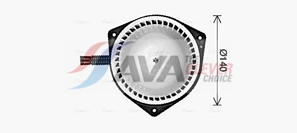 Вентилятор салону AVA QUALITY COOLING PE8428 - zapix