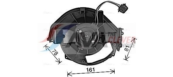Вентилятор салону AVA QUALITY COOLING AI8452 - zapix