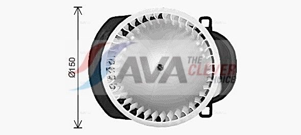 Вентилятор салону AVA QUALITY COOLING VN8549 - zapix