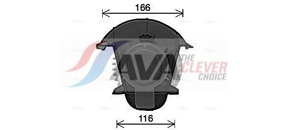 Вентилятор салону AVA QUALITY COOLING VN8409 - zapix