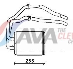 Радіатор пічки AVA QUALITY COOLING IV6105 - zapix
