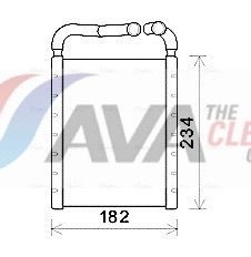 Радіатор пічки AVA QUALITY COOLING HY6356 - zapix