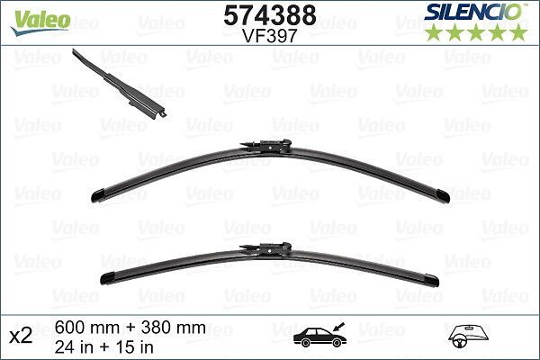 Щітка склоочисника VALEO 574388