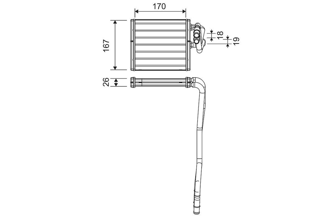 Радіатор пічки VALEO 811510 - zapix