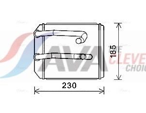 Радіатор пічки AVA QUALITY COOLING MT6260 - zapix