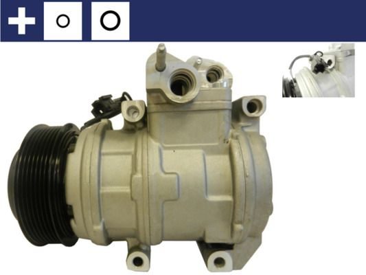 Компресор кондиціонера MAHLE ACP1243000S - zapix