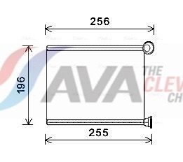 Радіатор пічки AVA QUALITY COOLING PE6366 - zapix