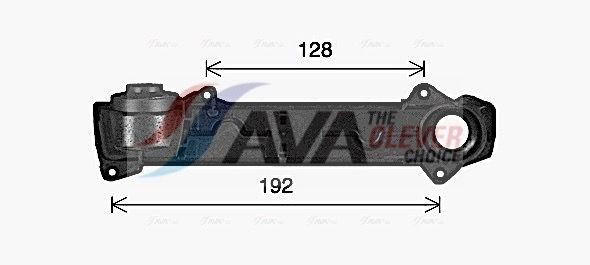 Радіатор пічки AVA QUALITY COOLING CN6333 - zapix