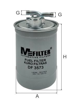 Паливний фільтр MFILTER DF3573 - zapix
