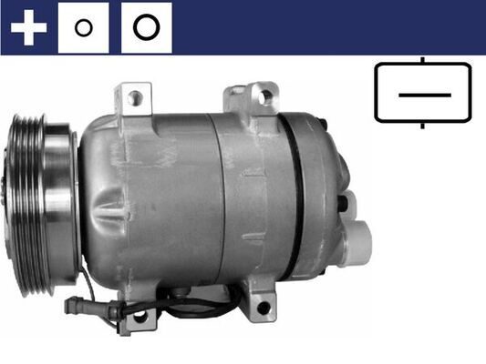 Компресор кондиціонера MAHLE ACP53000S - zapix