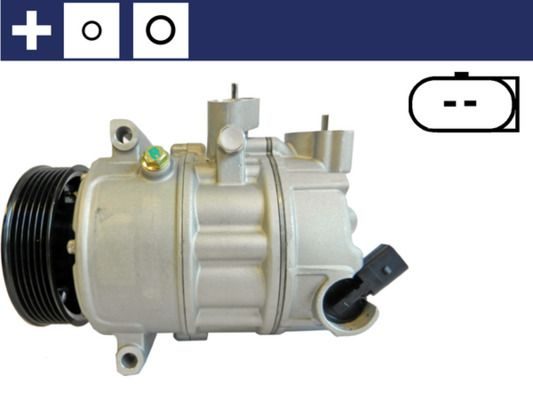 Компресор кондиціонера MAHLE ACP6000S - zapix