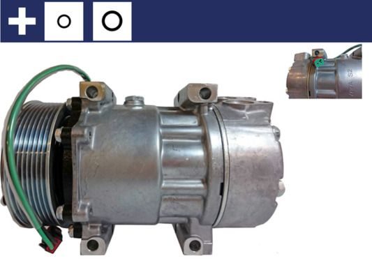 Компресор кондиціонера MAHLE ACP128000S - zapix