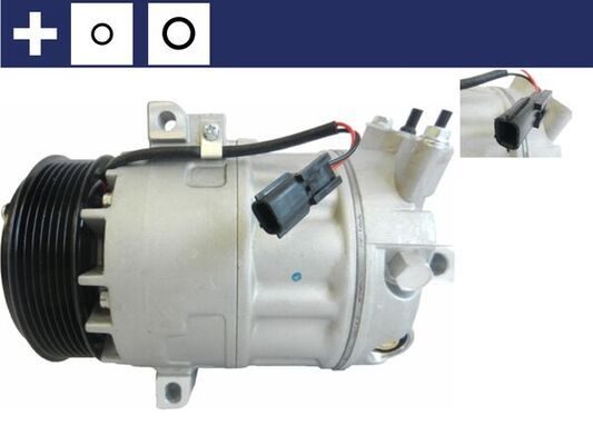 Компресор кондиціонера MAHLE ACP610000S - zapix