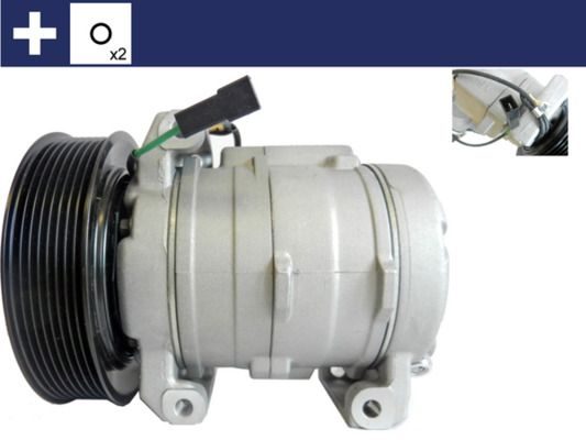 Компресор кондиціонера MAHLE ACP1167000S - zapix