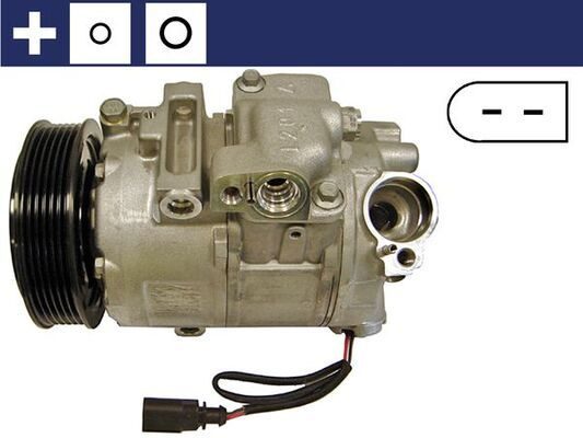 Компресор кондиціонера MAHLE ACP18000S - zapix