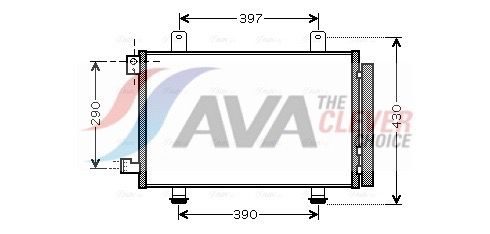 Радіатор кондиціонера AVA QUALITY COOLING SZ5090D - zapix