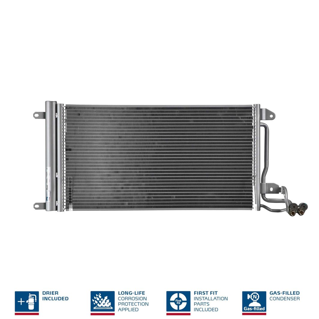 Радіатор кондиціонера NISSENS 940093