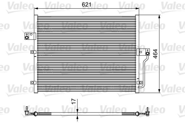 Радіатор кондиціонера VALEO 814441 - zapix