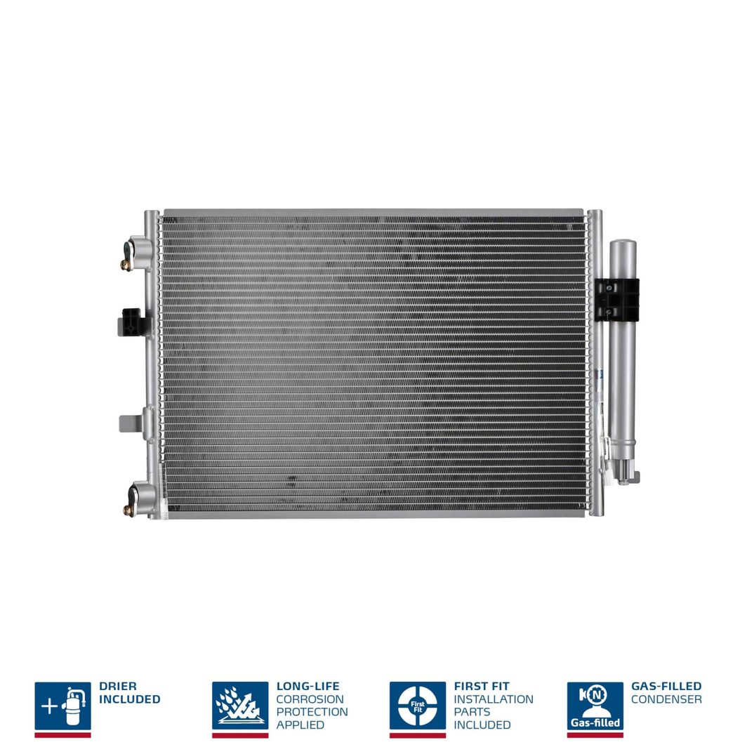 Радіатор кондиціонера NISSENS 940222 - zapix