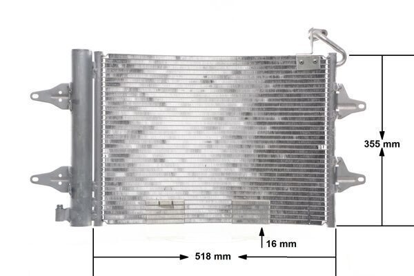 Радіатор кондиціонера MAHLE AC359000S - zapix