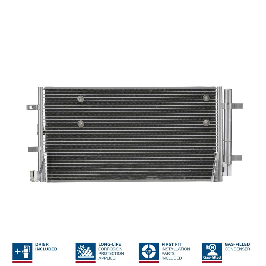 Радіатор кондиціонера NISSENS 940042