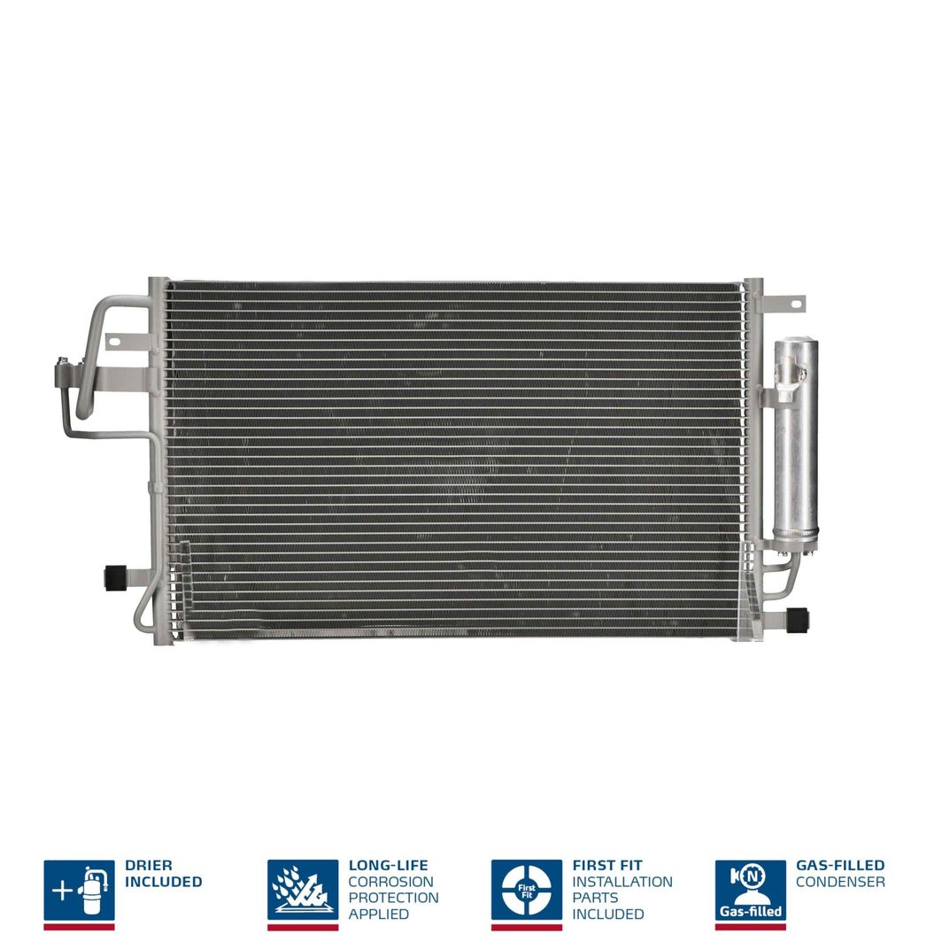 Радіатор кондиціонера NISSENS 94801
