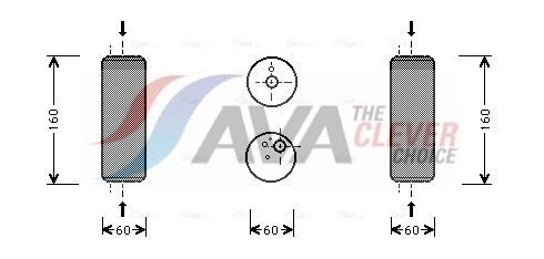 Осушувач кондиціонера AVA QUALITY COOLING VND014 - zapix