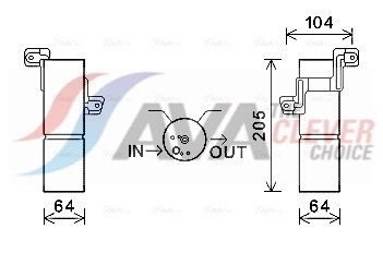 Осушувач кондиціонера AVA QUALITY COOLING MSD597 - zapix