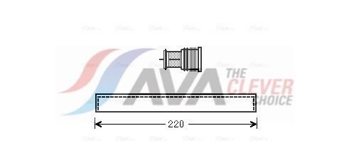 Осушувач кондиціонера AVA QUALITY COOLING VND294 - zapix