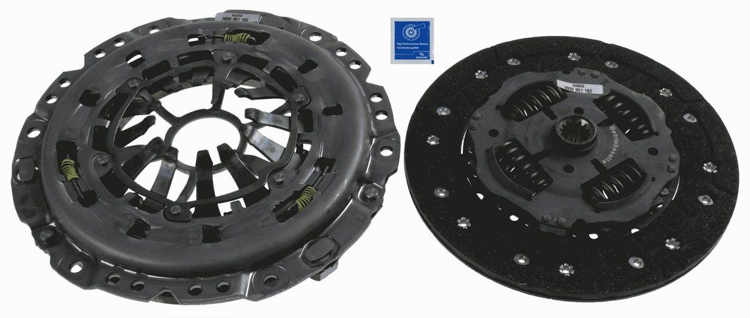 Комплект зчеплення SACHS 3000951182 - zapix