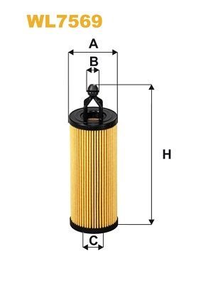 Оливний фільтр WIX FILTERS WL7569