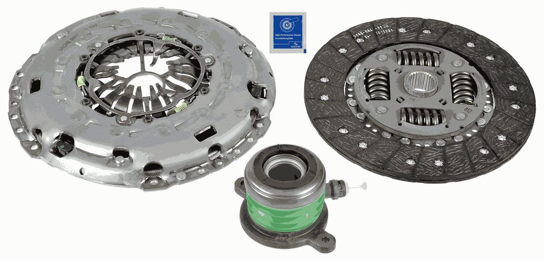 Комплект зчеплення SACHS 3000990308 - zapix