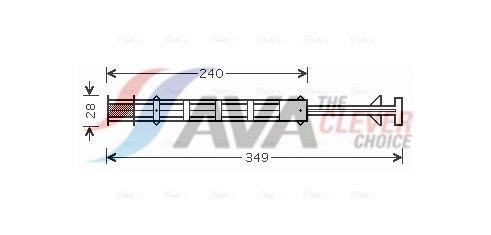 Осушувач кондиціонера AVA QUALITY COOLING MSD358 - zapix