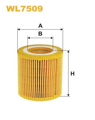 Оливний фільтр WIX FILTERS WL7509 - zapix