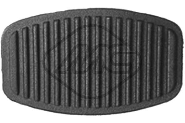 Накладки педалей METALCAUCHO 00413 - zapix