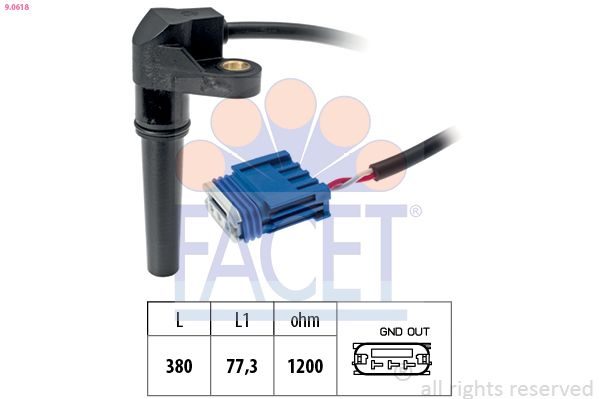 Датчик трансмісії FACET 90618 - zapix