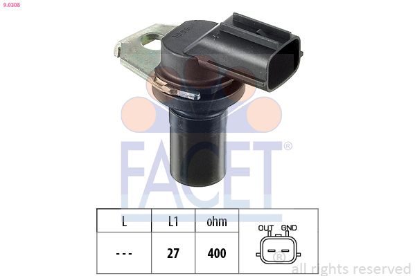Датчик трансмісії FACET 90308 - zapix