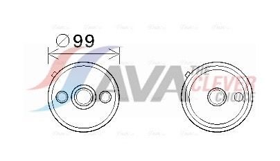 Фільтр АКПП AVA QUALITY COOLING VN3358 - zapix