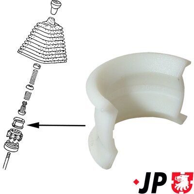 Механізм перемикання передач JP GROUP 1131400600 - zapix