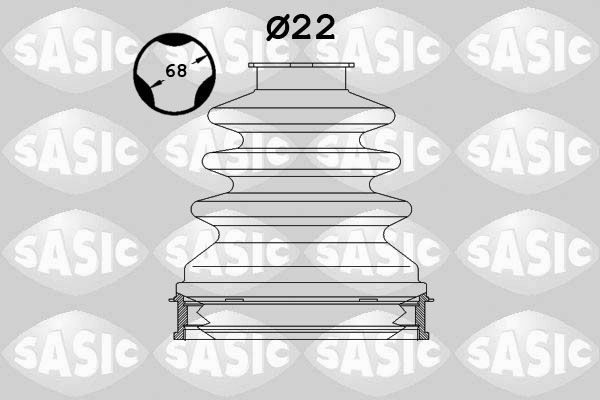 Пильник ШРКШ SASIC 1904027 - zapix