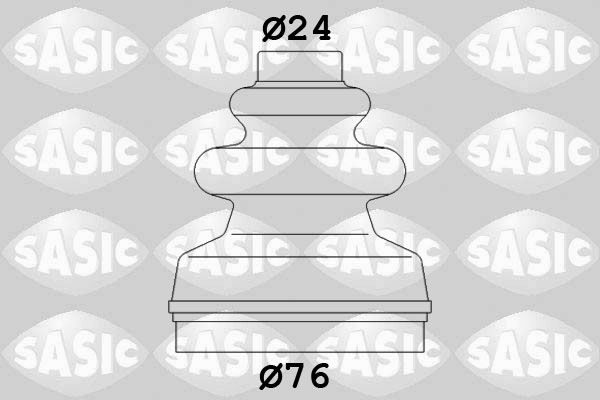 Пильник ШРКШ SASIC 2873793 - zapix
