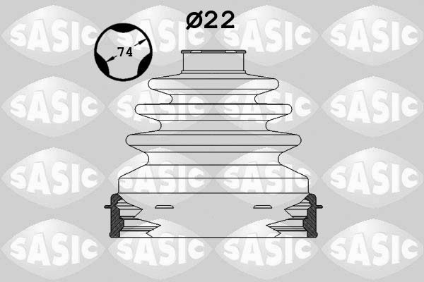 Пильник ШРКШ SASIC 1904005 - zapix