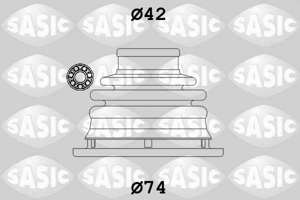 Пильник ШРКШ SASIC 4003470