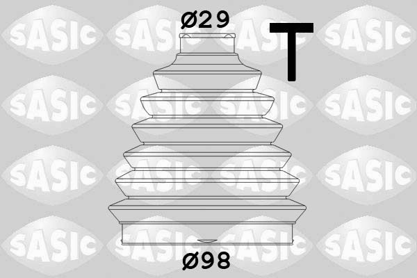 Пыльник ШРУСа SASIC 2933983