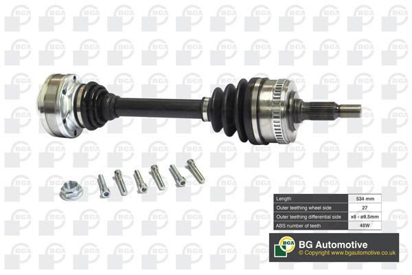 Піввісь BGA DS5613 - zapix