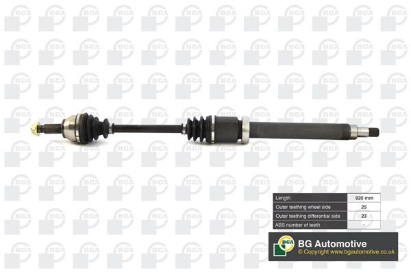 Піввісь BGA DS2304R - zapix