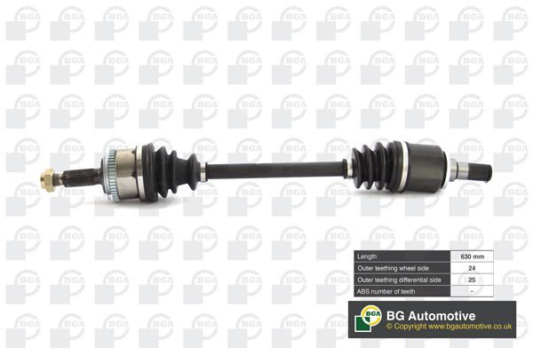 Піввісь BGA DS3604L - zapix