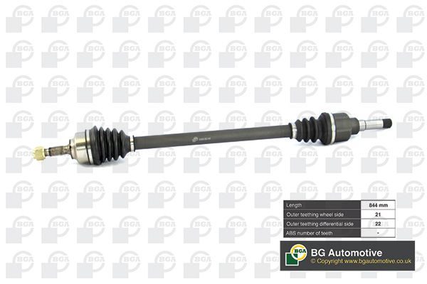 Піввісь BGA DS1420R - zapix